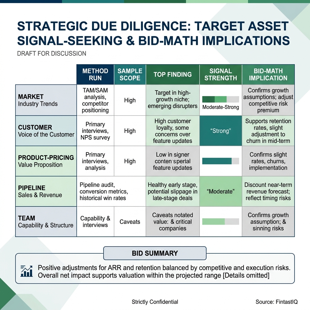 Signal-seek layer matrix