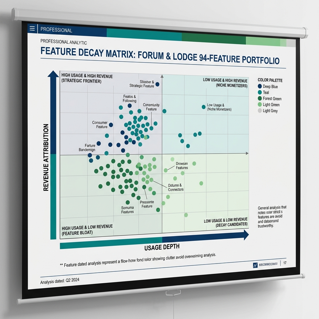 Feature decay matrix